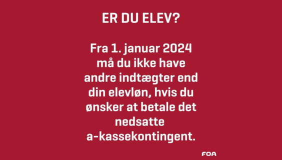 Er du elev?